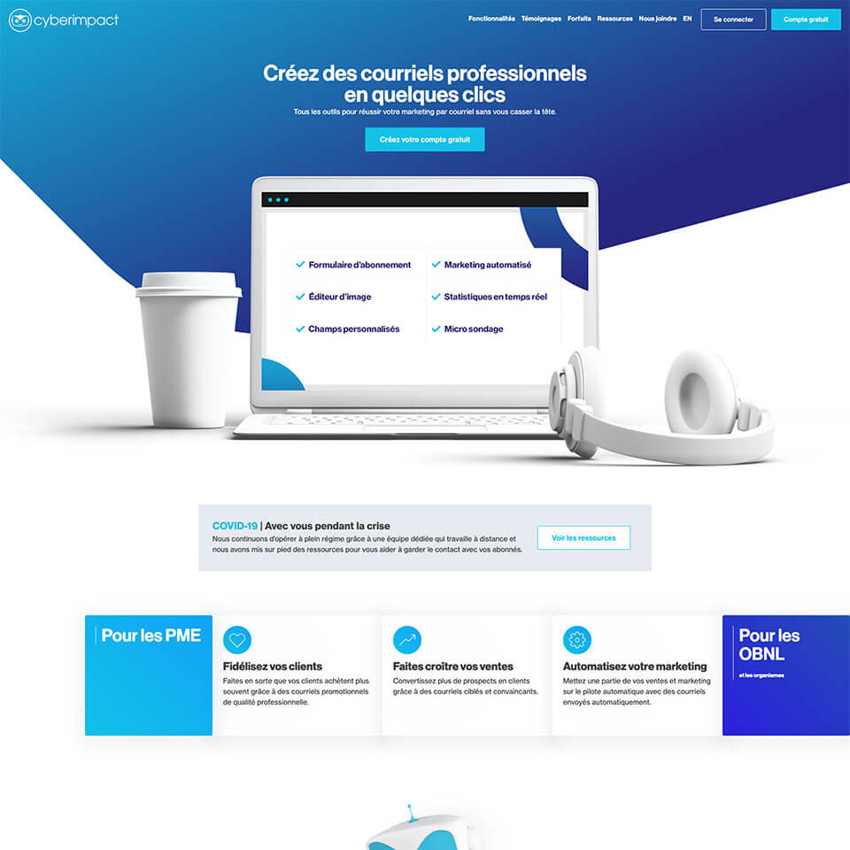 Cyberimpact - Site